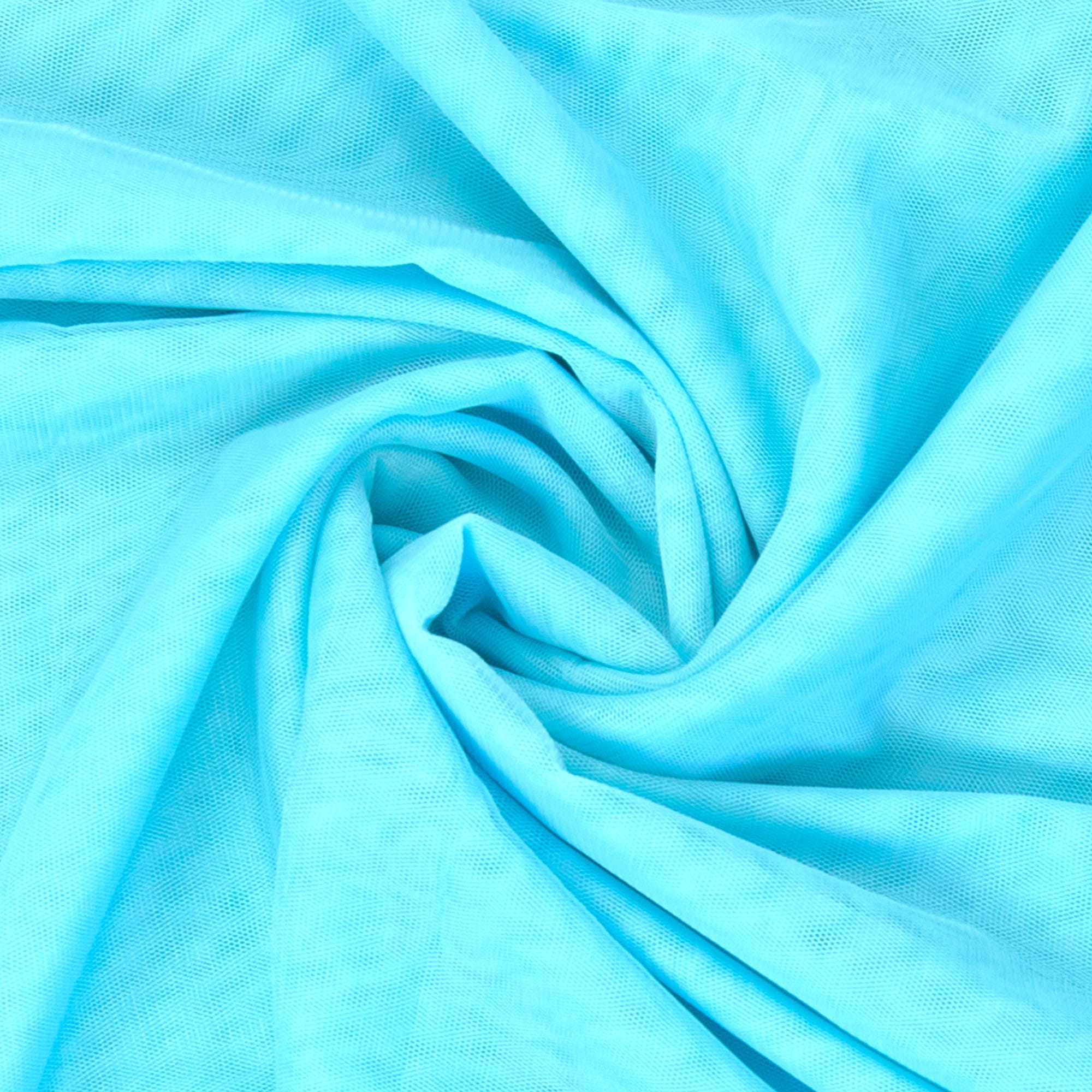 Soft Tüll uni aqua 15-4722